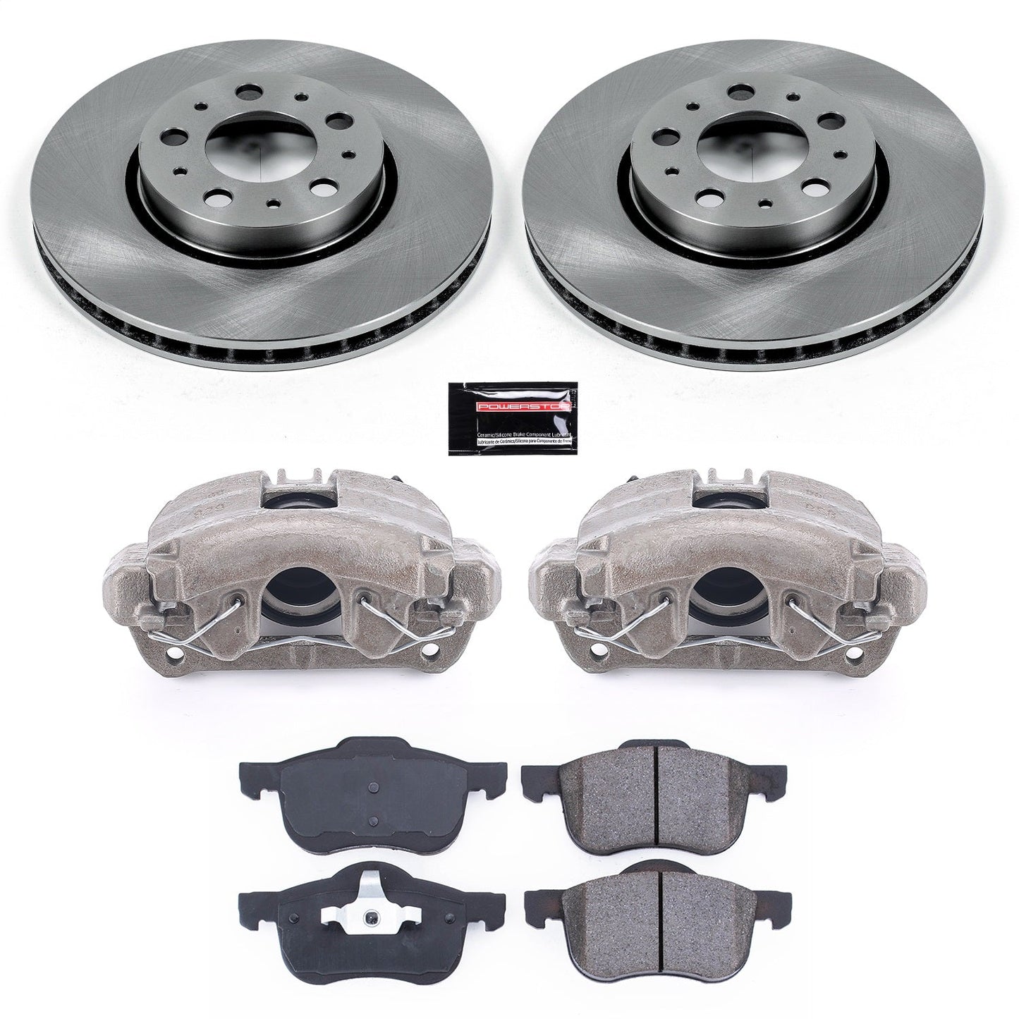 PowerStop Brake Kit | 2001–2007 Volvo S60 (KCOE3004A)
