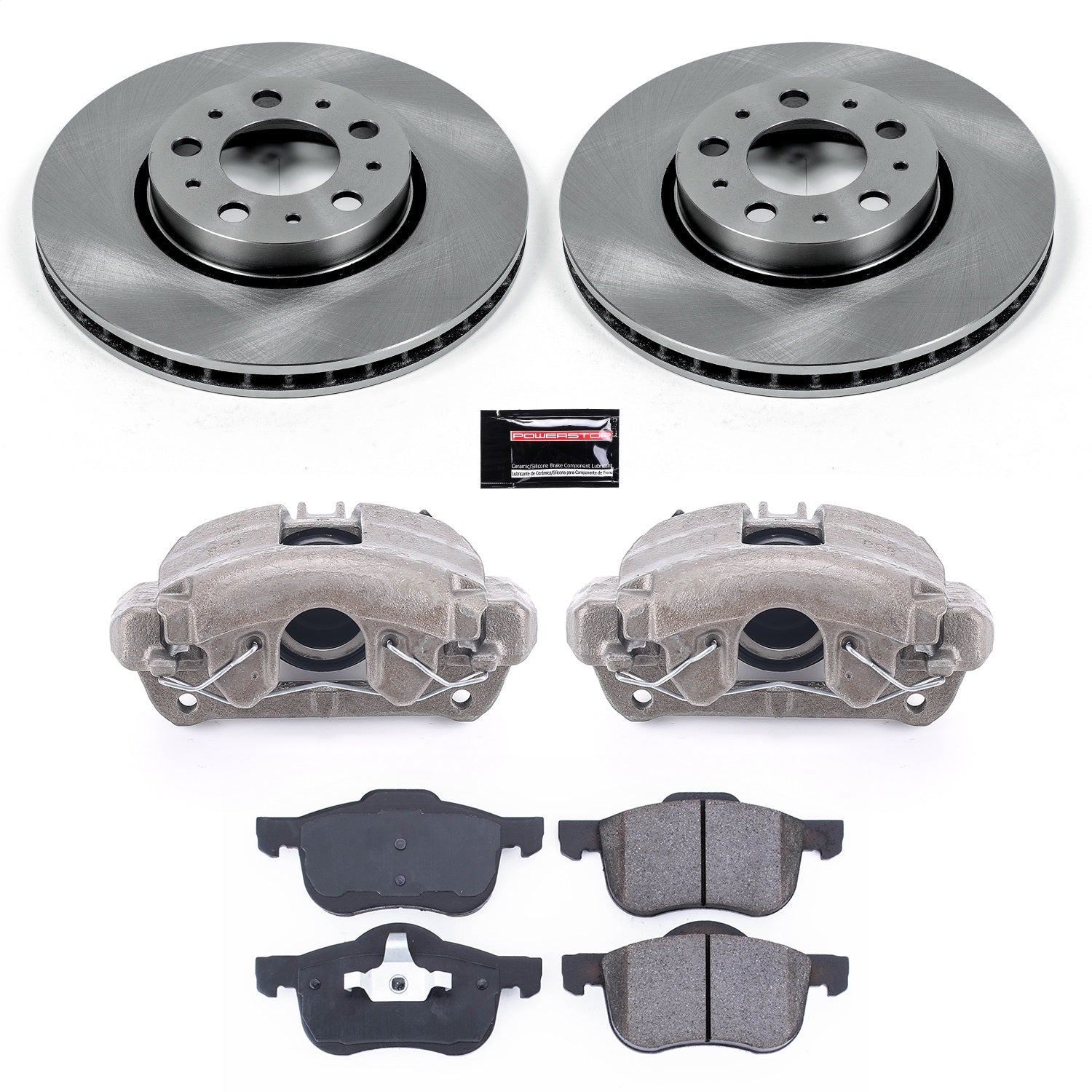 PowerStop Brake Kit | 2001–2007 Volvo S60 (KCOE3004A)