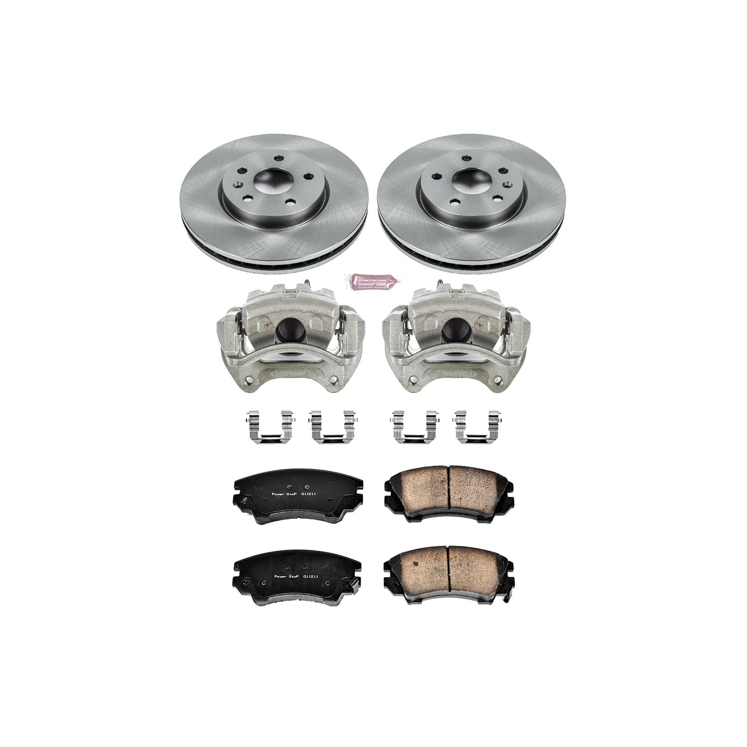 PowerStop Autospecialty Kit | 2010–2011 Saab 9-5 (KCOE3031)