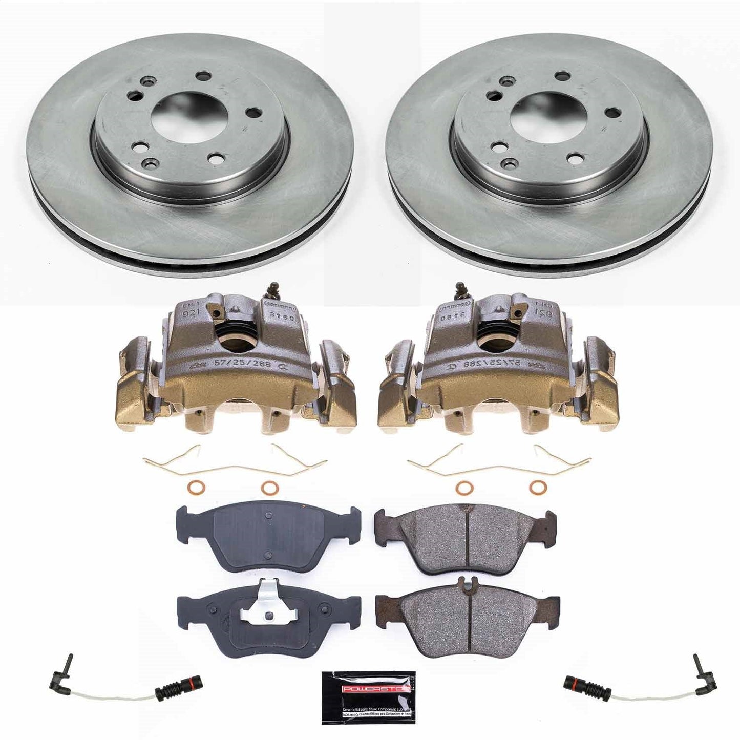 PowerStop Front Autospecialty Kit | 1999–2000 Mercedes-Benz C230 (KCOE3047)