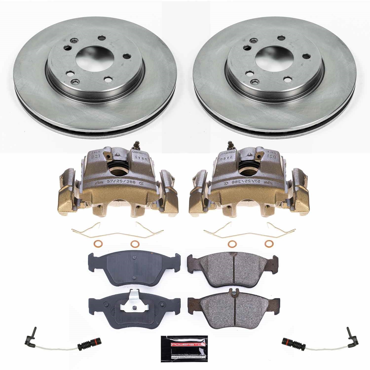 PowerStop Front Autospecialty Kit | 1999–2000 Mercedes-Benz C230 (KCOE3047)