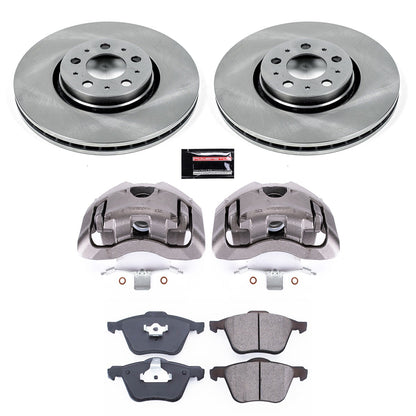 PowerStop Front Autospecialty Kit | 2003–2014 Volvo XC90 (KCOE3063)