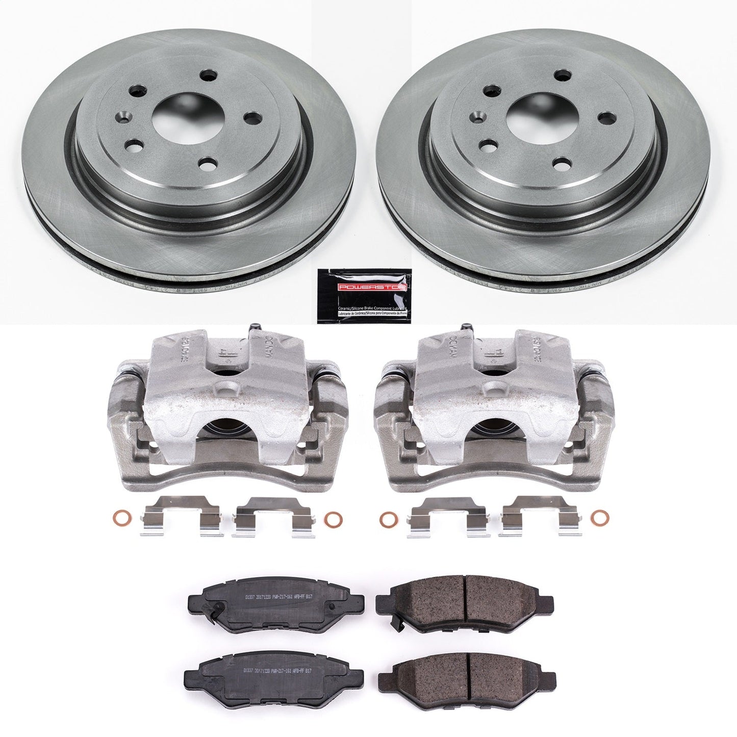 PowerStop Brake Kit | 2008–2009 Cadillac CTS (KCOE3072B)