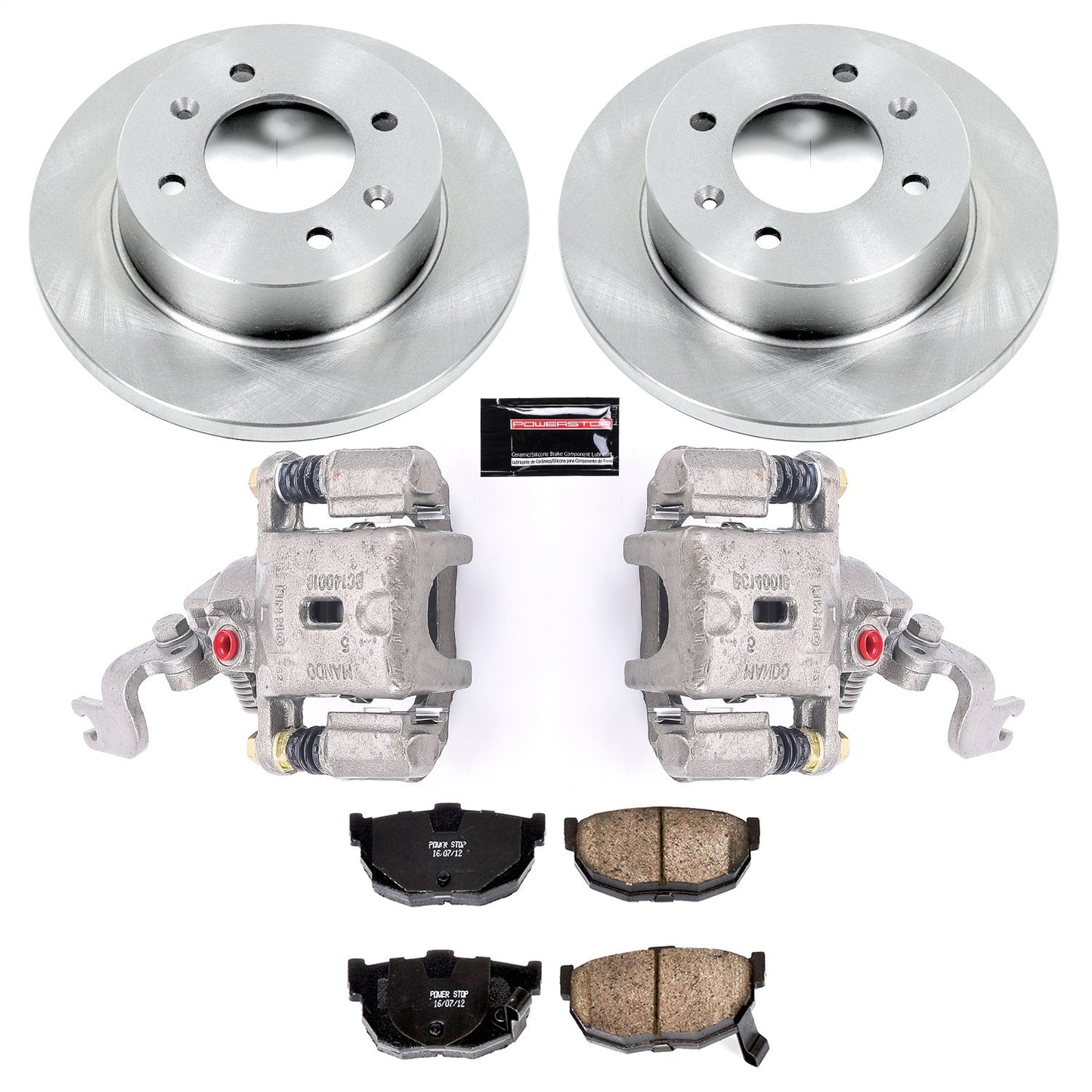PowerStop Brake Kit | 1997–2000 Hyundai Elantra (KCOE3106B)