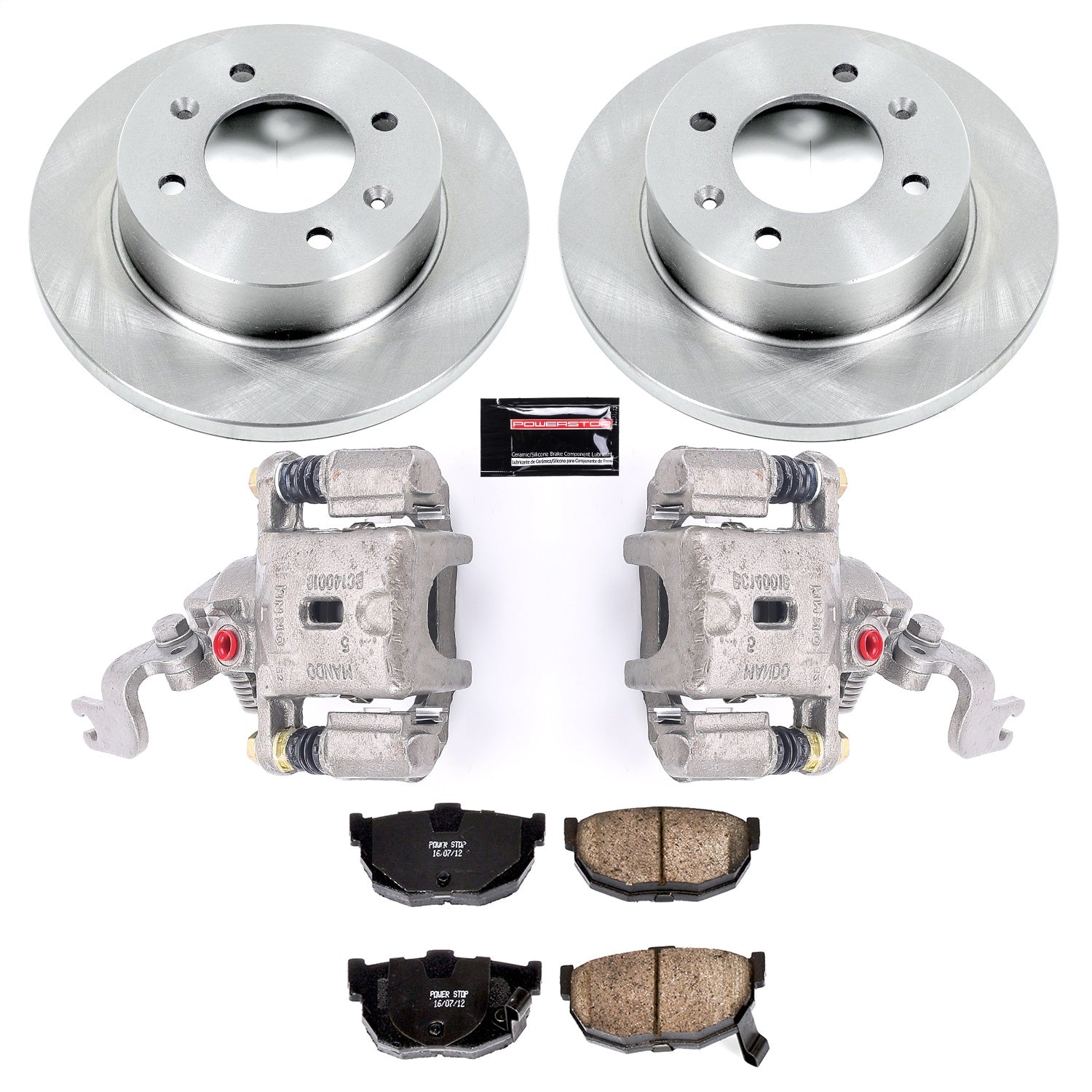 PowerStop Brake Kit | 1997–2000 Hyundai Elantra (KCOE3106B)