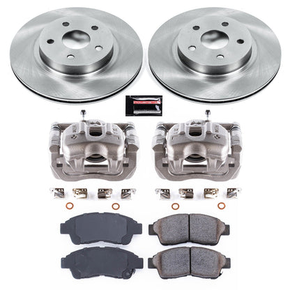 PowerStop 96-00 Toyota RAV4 Front Autospecialty Brake Kit w/Calipers (KCOE3163)