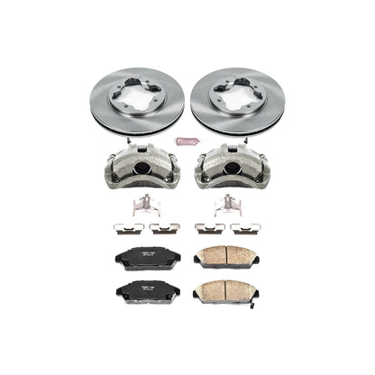 PowerStop 90-93 Honda Accord Front Autospecialty Brake Kit w/Calipers (KCOE3164)