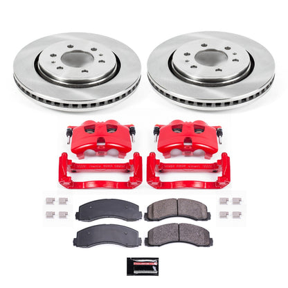 PowerStop 12-20 Ford F-150 Front Autospecialty Kit w/Cals (KCOE3167A)