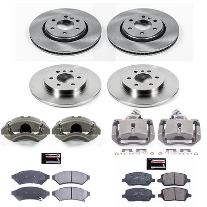 PowerStop 06-07 Buick Terraza Front & Rear Autospecialty Kit w/Cals (KCOE4048)