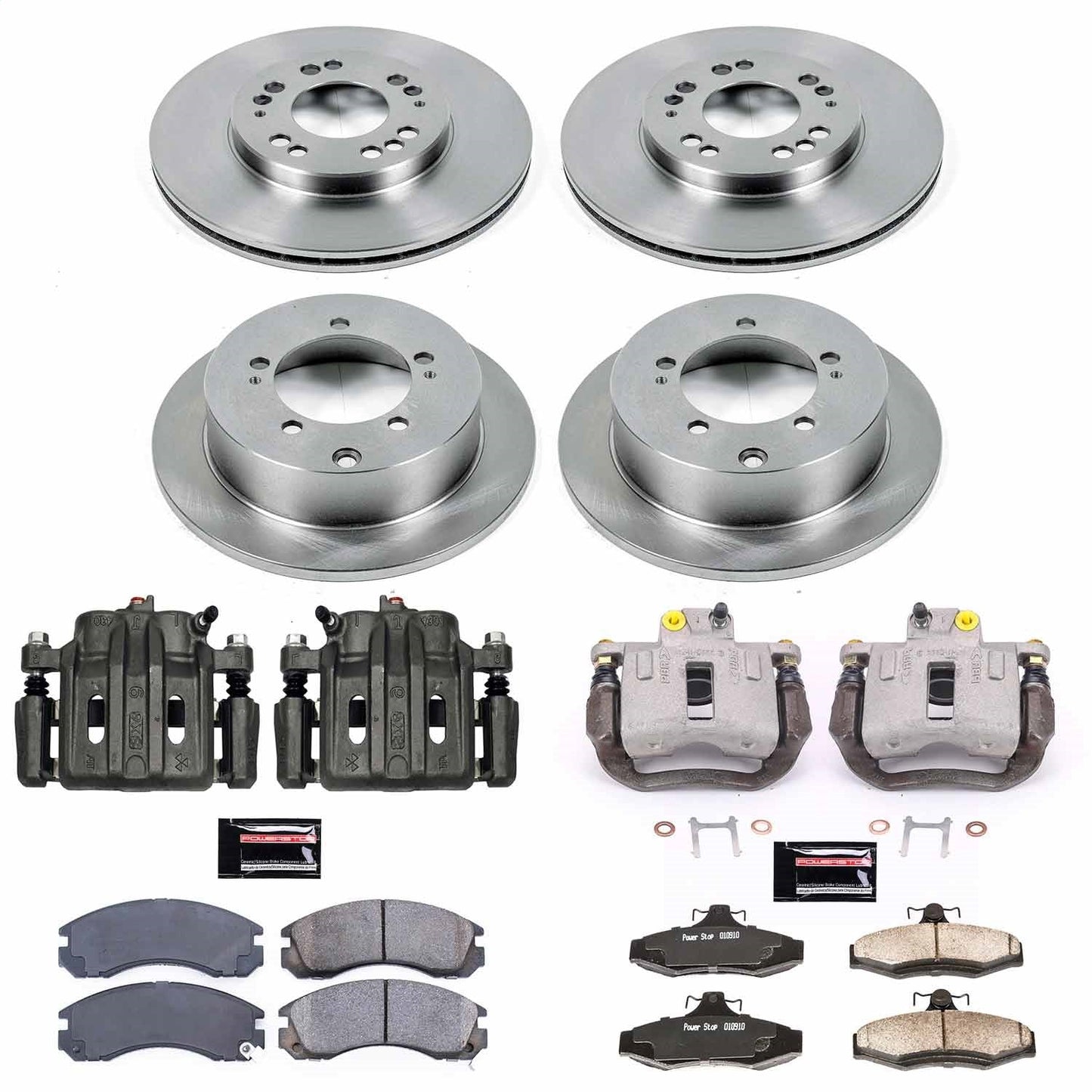 PowerStop 97-04 Mitsubishi Diamante Front & Rear Autospecialty Brake Kit w/Calipers (KCOE4396)