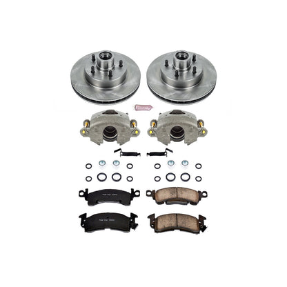 PowerStop 71-73 Buick Centurion Front Autospecialty Brake Kit w/Calipers (KCOE4539)