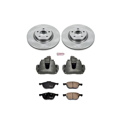 PowerStop 13-17 Ford C-Max Front Autospecialty Brake Kit w/Calipers (KCOE4575)