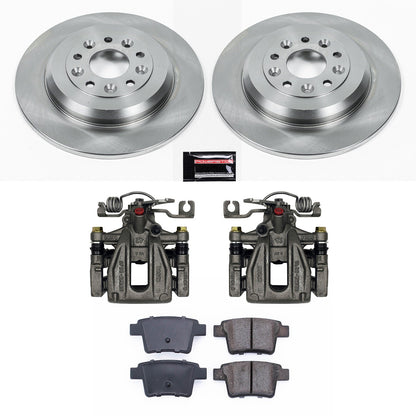 PowerStop 05-07 Ford Five Hundred Rear Autospecialty Brake Kit w/Calipers (KCOE4600)