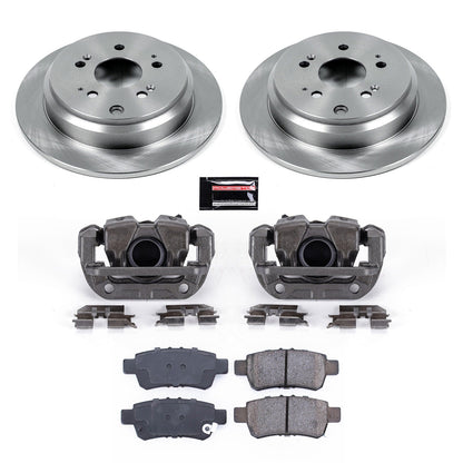 PowerStop 05-10 Honda Odyssey Rear Autospecialty Brake Kit w/Calipers (KCOE4604)