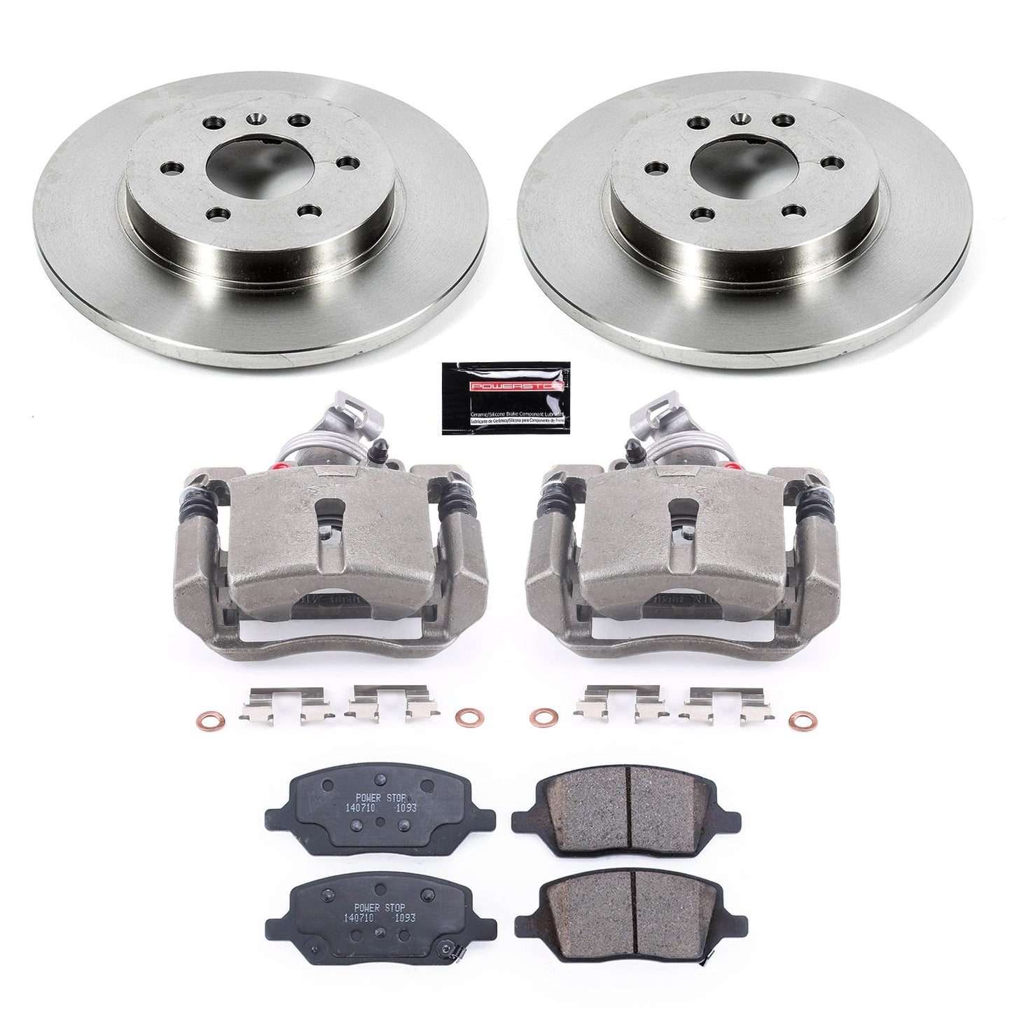 PowerStop 06-07 Buick Terraza Rear Autospecialty Brake Kit w/Calipers (KCOE4609)