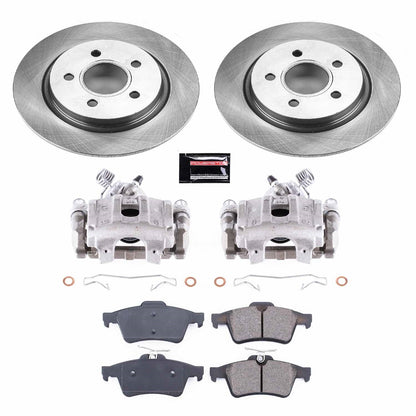 PowerStop 08-13 Volvo C30 Rear Autospecialty Brake Kit w/Calipers (KCOE4613)