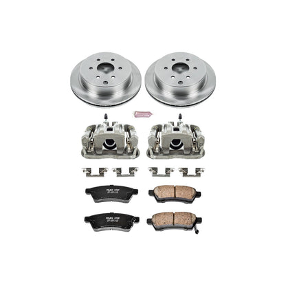 PowerStop 05-18 Nissan Frontier Rear Autospecialty Brake Kit w/Calipers (KCOE4621)