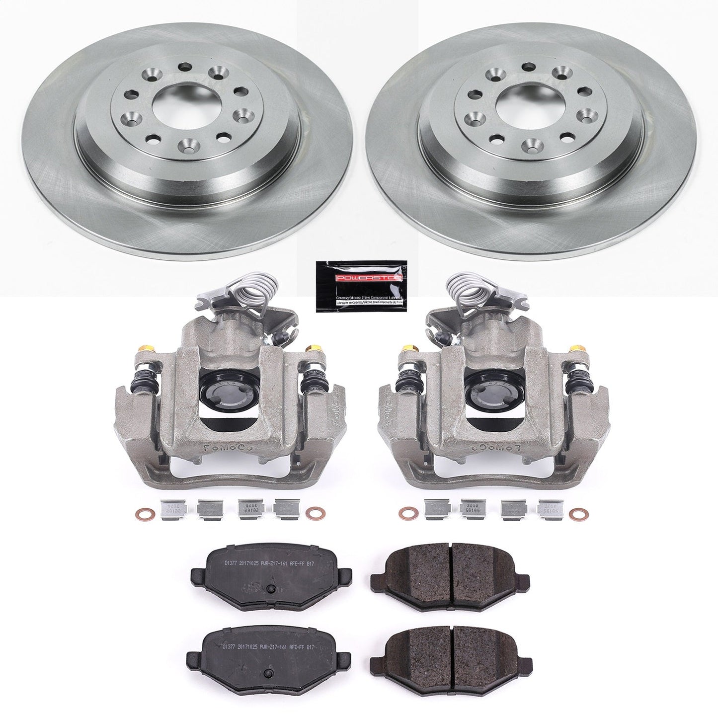 PowerStop 2009 Ford Flex Rear Autospecialty Brake Kit w/Calipers (KCOE4744A)