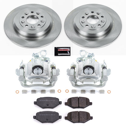 PowerStop 11-15 Ford Edge Rear Autospecialty Brake Kit w/Calipers (KCOE4744C)