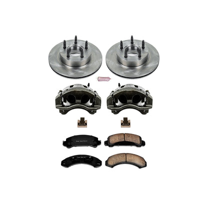 PowerStop 91-92 Ford Explorer Front Autospecialty Brake Kit w/Calipers (KCOE4786)