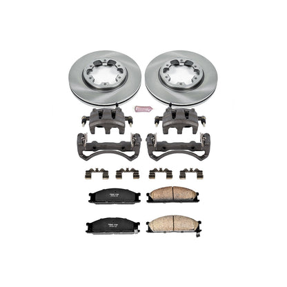 PowerStop 93-94 Nissan D21 Front Autospecialty Brake Kit w/Calipers (KCOE4837A)