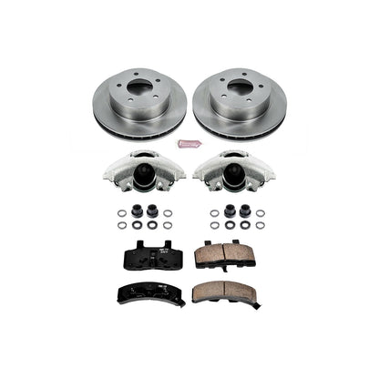 PowerStop 90-02 Chevrolet Astro Front Autospecialty Brake Kit w/Calipers (KCOE4873)