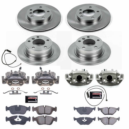 PowerStop 97-02 BMW Z3 Front & Rear Autospecialty Brake Kit w/Calipers (KCOE500)