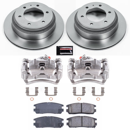 PowerStop 96-99 Acura SLX Rear Autospecialty Brake Kit w/Calipers (KCOE5029)