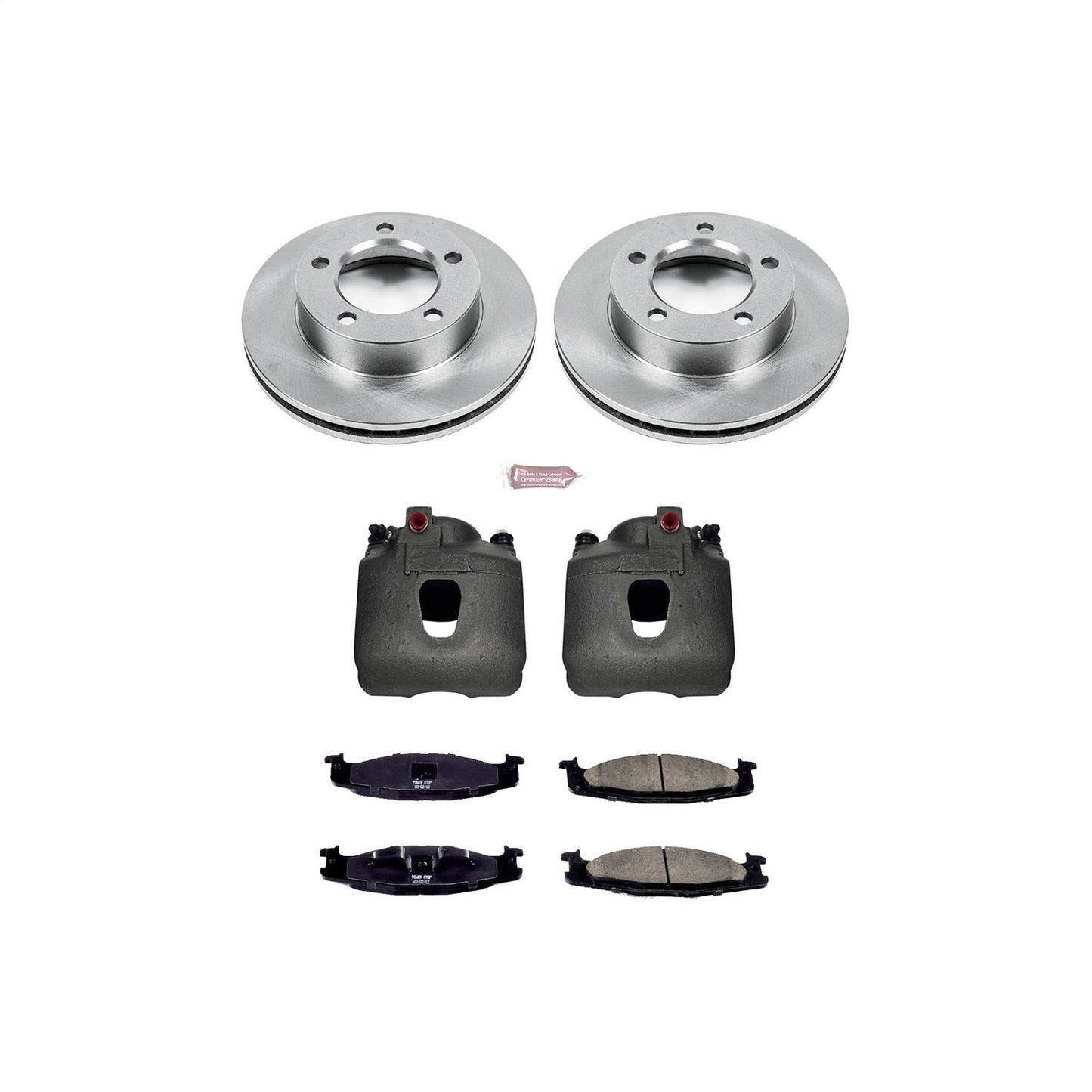 PowerStop 94-96 Ford Bronco Front Autospecialty Brake Kit w/Calipers (KCOE5067)