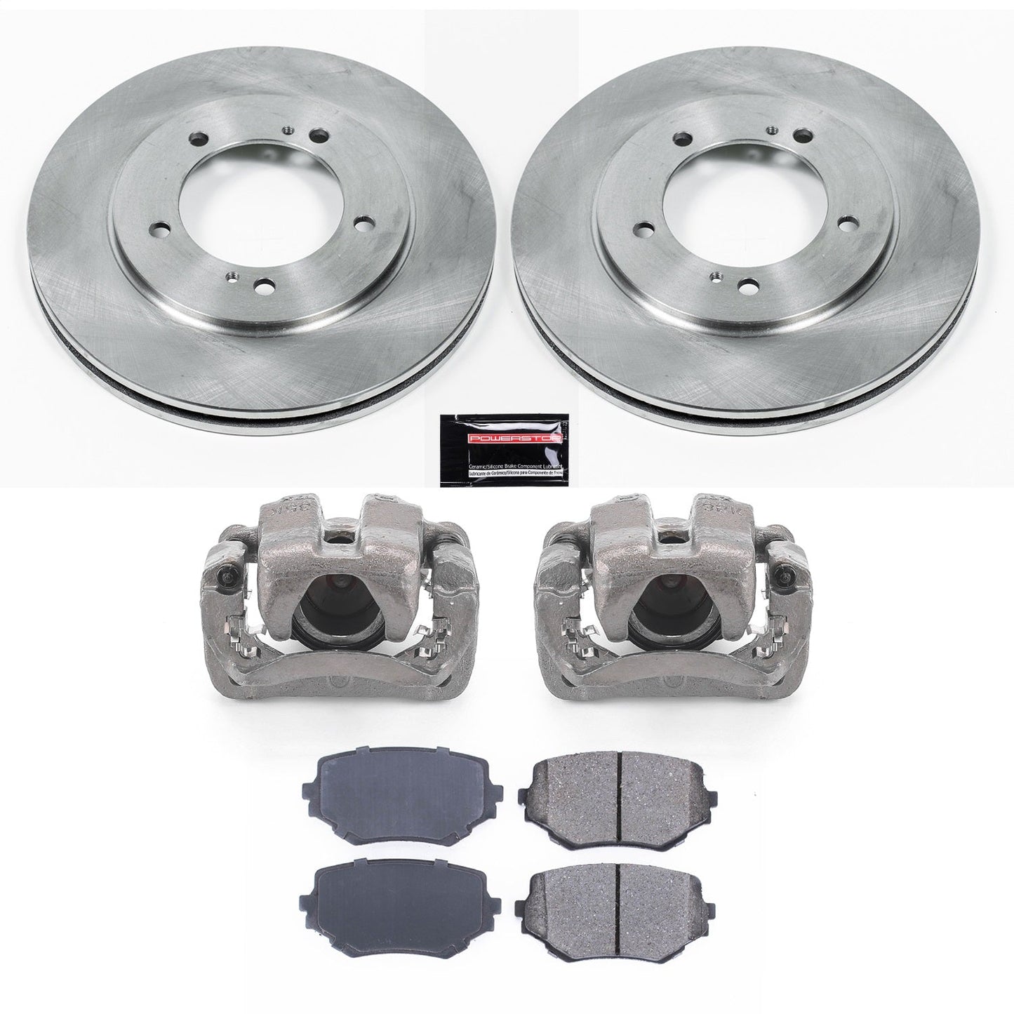 PowerStop 00-05 Suzuki Grand Vitara Front Autospecialty Brake Kit w/Calipers (KCOE5109)