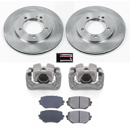 PowerStop 00-05 Suzuki Grand Vitara Front Autospecialty Brake Kit w/Calipers (KCOE5109)