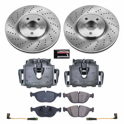 PowerStop 03-06 Mercedes-Benz S500 Front Autospecialty Kit w/Cals (KCOE5120)