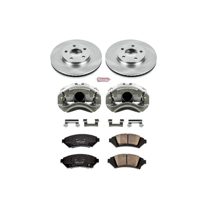 PowerStop 2005 Buick LeSabre Front Autospecialty Brake Kit w/Calipers (KCOE5137)