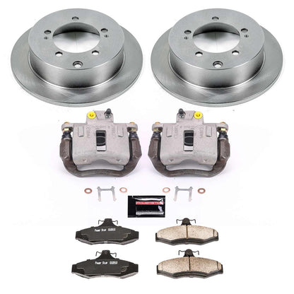 PowerStop 97-04 Mitsubishi Diamante Rear Autospecialty Brake Kit w/Calipers (KCOE5153)