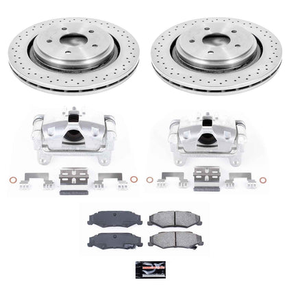 PowerStop 06-09 Cadillac XLR Rear Autospecialty Brake Kit w/Calipers (KCOE5159)