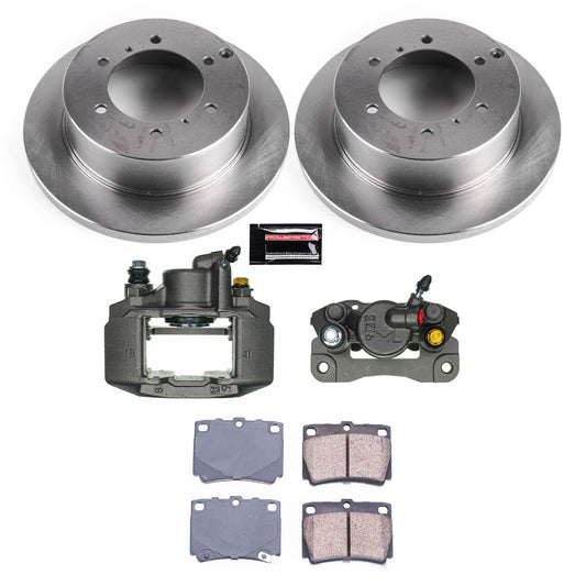 PowerStop 97-04 Mitsubishi Montero Sport Rear Autospecialty Kit w/Calipers (KCOE5160)