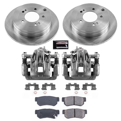 PowerStop 06-09 Hyundai Azera Rear Autospecialty Brake Kit w/Calipers (KCOE5209)