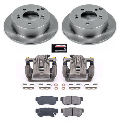 PowerStop 2001 Hyundai XG300 Rear Autospecialty Brake Kit w/Calipers (KCOE5214A)