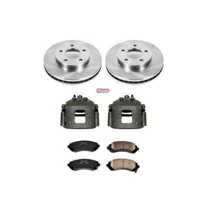PowerStop 02-07 Buick Rendezvous Front Autospecialty Brake Kit w/Calipers (KCOE5233)