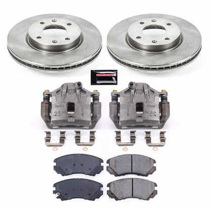 PowerStop 03-05 Hyundai Sonata Front Autospecialty Brake Kit w/Calipers (KCOE5290A)