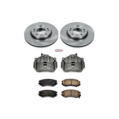 PowerStop 07-10 Hyundai Elantra Front Autospecialty Brake Kit w/Calipers (KCOE5291)