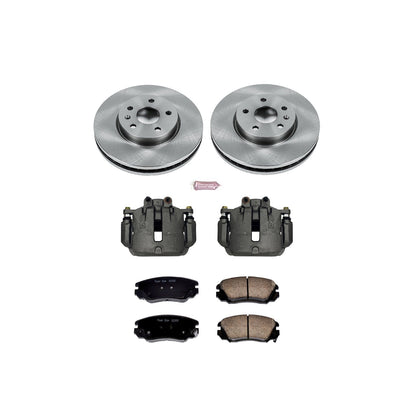 PowerStop 10-11 Saab 9-5 Front Autospecialty Kit w/Cals (KCOE5334)