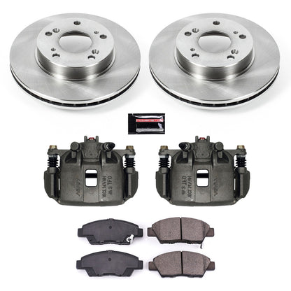 PowerStop 11-15 Honda CR-Z Front Autospecialty Brake Kit w/Calipers (KCOE5400)