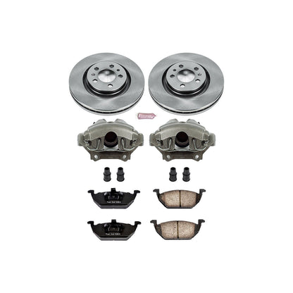 PowerStop 1998 Volkswagen Beetle Front Autospecialty Brake Kit w/Calipers (KCOE5401)