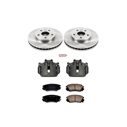 PowerStop 11-16 Buick LaCrosse Front Autospecialty Brake Kit w/Calipers (KCOE5522)