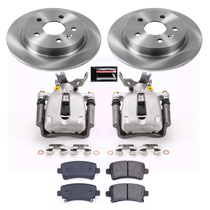 PowerStop 14-15 Chevrolet Malibu Rear Autospecialty Brake Kit w/Calipers (KCOE5531A)