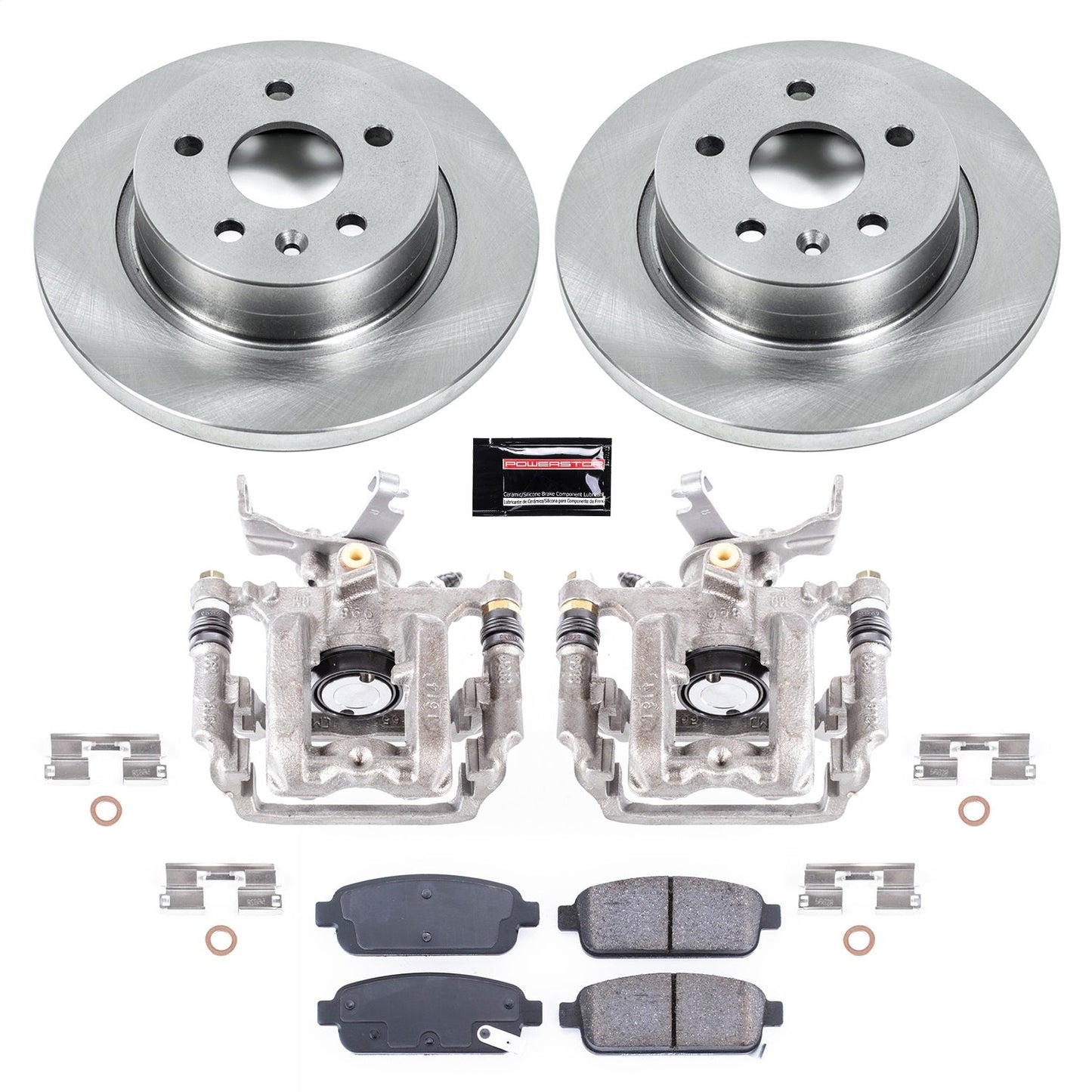 PowerStop 13-17 Buick Encore Rear Autospecialty Brake Kit w/Calipers (KCOE5544A)