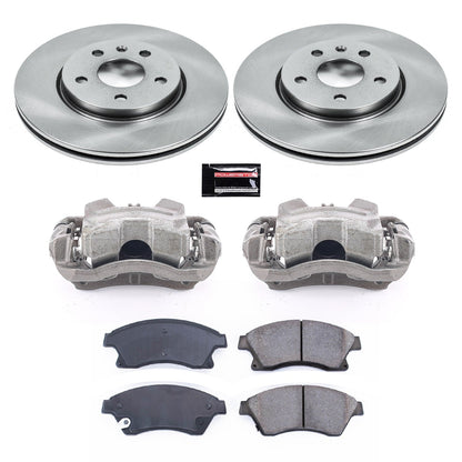 PowerStop 11-15 Chevrolet Cruze Front Autospecialty Brake Kit w/Calipers (KCOE5550)