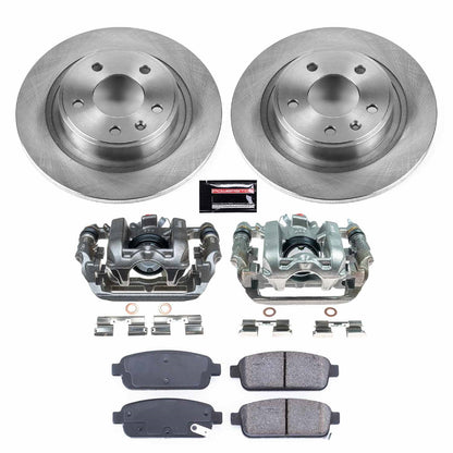 PowerStop 14-16 Cadillac ELR Rear Autospecialty Brake Kit w/Calipers (KCOE5552B)