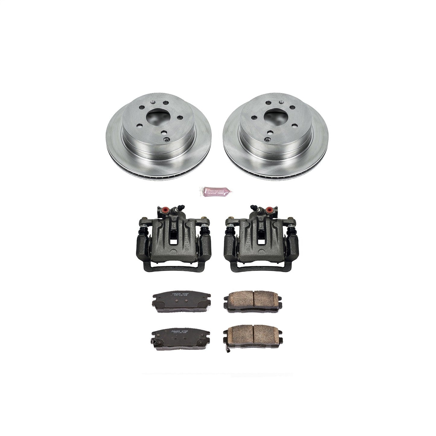 PowerStop 10-17 Chevrolet Equinox Rear Autospecialty Brake Kit w/Calipers (KCOE5558)